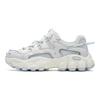 FILA PILA Lightweight, Breathable, And Slip Resistant Low top Chunky Sneakers Women's Milk White/Rain Mist Gray F12W622132FGN