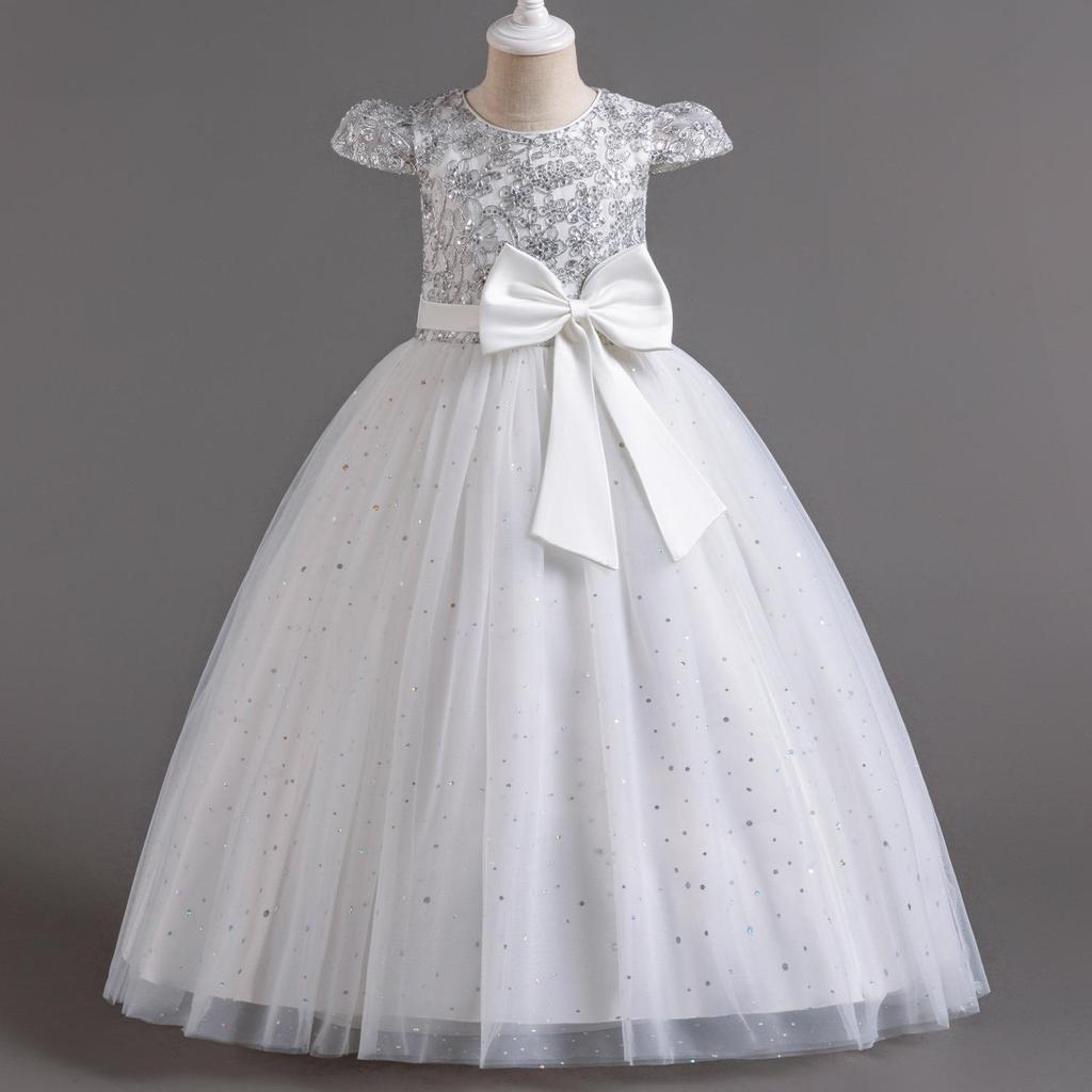 Rochie elegantă pentru fete adolescente, dantelă, prințesă, concurs de petrecere de ziua de naștere, prima împărtășanie, domnișoare de onoare, rochii de fete cu flori pentru nuntă