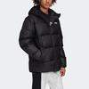 Adidas Originals Trefoil Mid Rev Down Jacket with Reversible Hood Men Outerwear Black FL0009