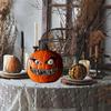 ABWR-Snedögd Pumpa Prydnader Harts Hantverk Dekorationer Bar Halloween Dekorationer För Vardagsrum, Sovrum, Kontor