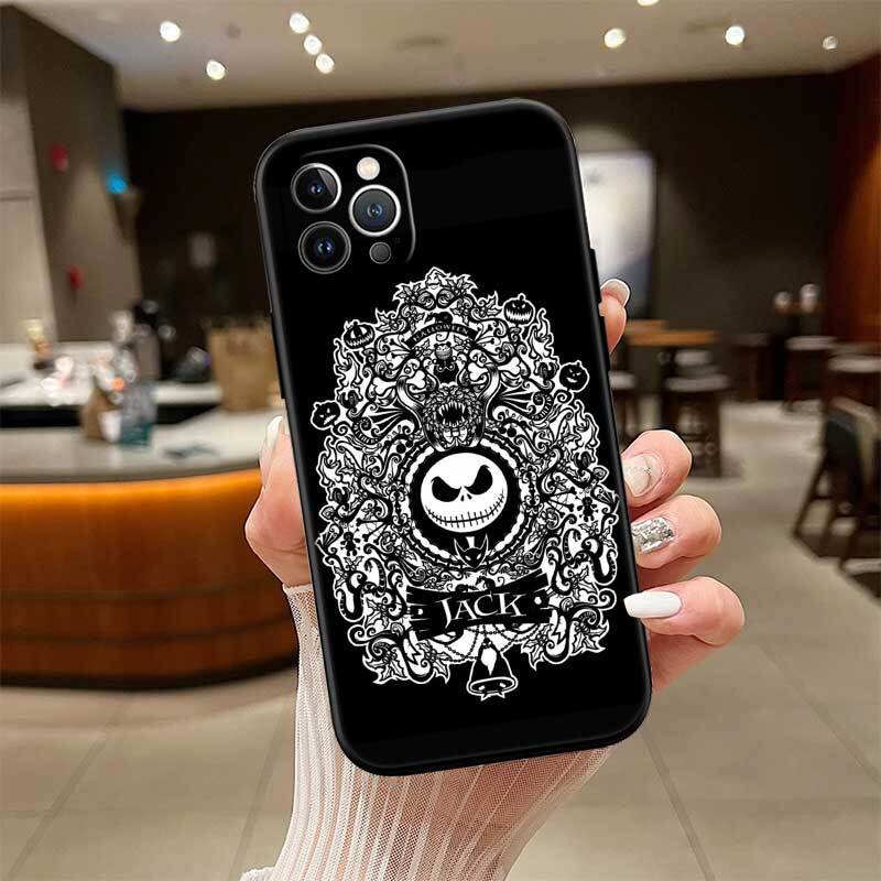 Nightmare Before Christmas Shockproof Phone Case for iPhone 6 6s 7 8 11 12 13 14 15 16 17 16E XS Pro Max XR X SE Air