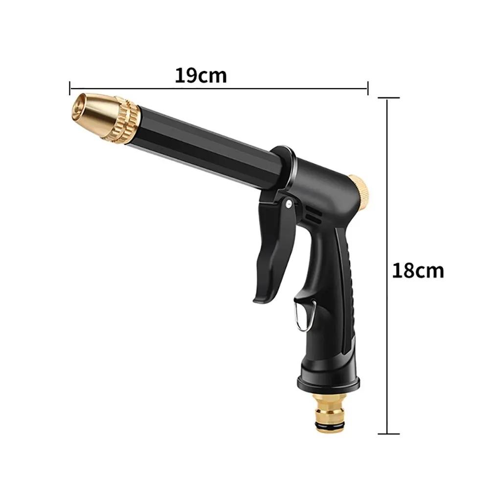 Portable High Pressure Water Gun for Cleaning, Car Washing Machine, Garden Irrigation Hose, Spray Nozzle, Foam Water Gun