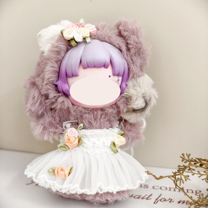 [Cloth Only] SP Doll Clothes New Year Set Fortune Abounds 17cm Baby Clothes Luminous Weave Garden Series Doll Christmas Set