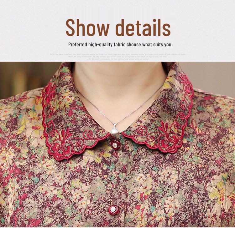 Summer Apparel for Mature Women: Short-Sleeved Shirts, Tops, and Outfit Sets