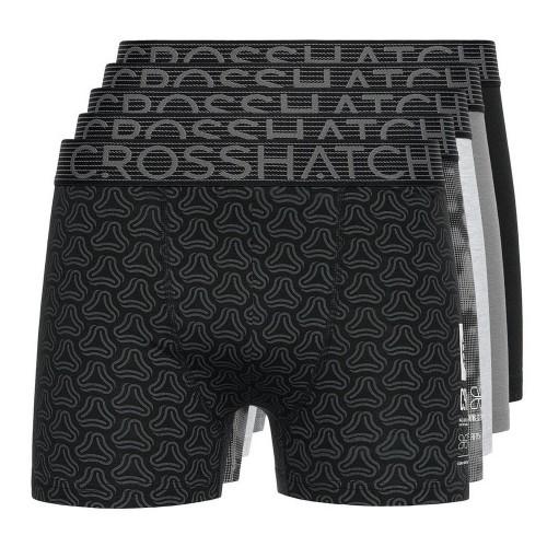 Crosshatch Pánské boxerky Buzzard (Balení po 5)