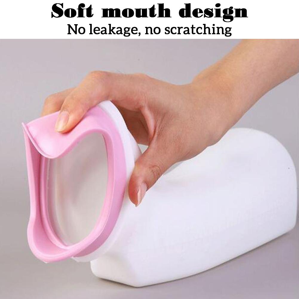 Women's Thickened Urinal With Soft Mouth High Capacity Car Home Urinal For People With Limited Mobility
