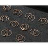 Labret Nose Piercings Jewelry 20G Stainless Steel Hoop Nose Ring Hypoallergenic CZ Hoop Tragus Cartilage Nose  Rings