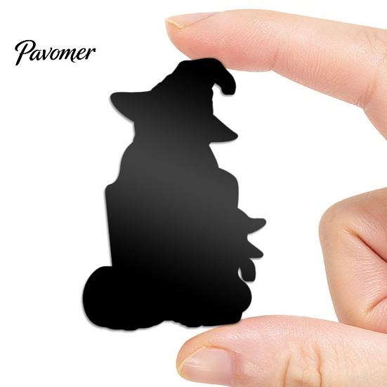 Funny Holiday Gift for Kids 6 Pcs Halloween Refrigerator Magnets, Grim Reaper Pumpkin Skull Ghost Magnetic Note Holders Iron Doors Reusable