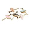 Korean-Style K Gold Alloy Ballet Dancer Pendant for DIY Bracelets