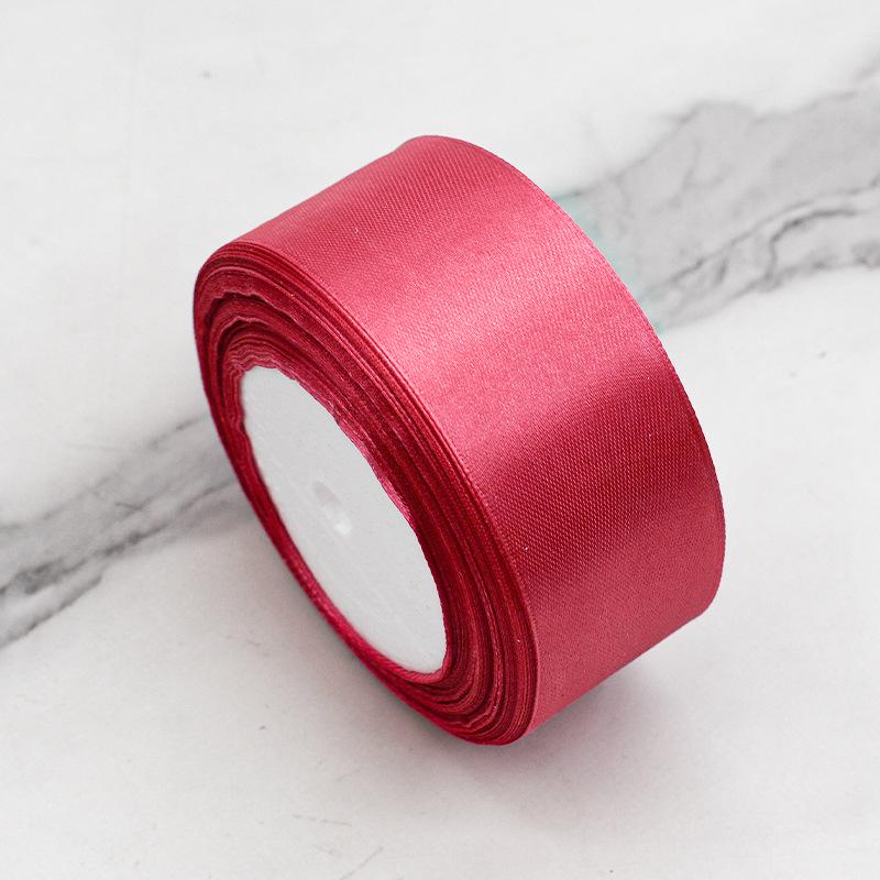 Hanfan 4cm Satin Ribbon for Wedding, DIY Crafts, Cake Decoration, Fresh Flowers & Gift Packaging.