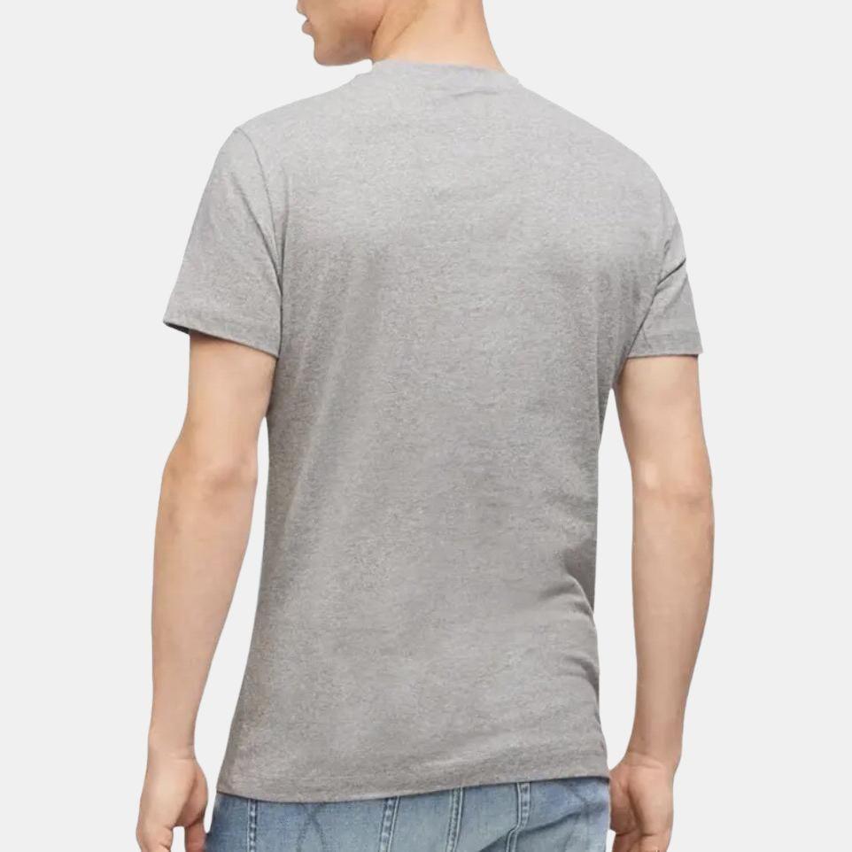 Calvin Klein Comfortable Versatile Letter Print Short Sleeve T-Shirt Men Tops J30J314314-P2F