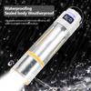 Multifunction LED Flashlight XPE Super Bright Torch Lamp with Hook Outdoor Waterproof Camping Lantern USB Rechargeable