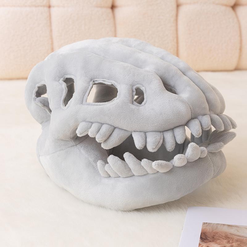 Riesiges Dinosaurierskelett Plüschtiere Cartoon Kissen Anime Spiel Geschenk Kreative Cosplay Requisiten Halloween Kostüm Geschenk
