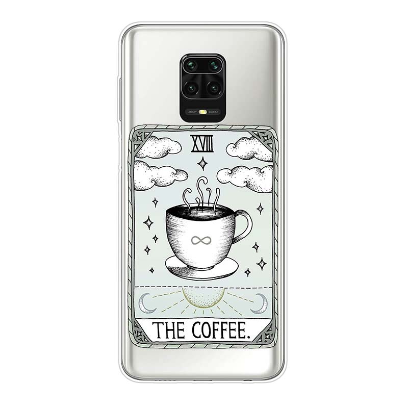 Art Pizza Coffee Silicone Cover For Xiaomi Redmi Note 10 10S 9 9S Pro Max 9T 8T 8 7 6 5 Pro 5A 4X 4 Phone Case