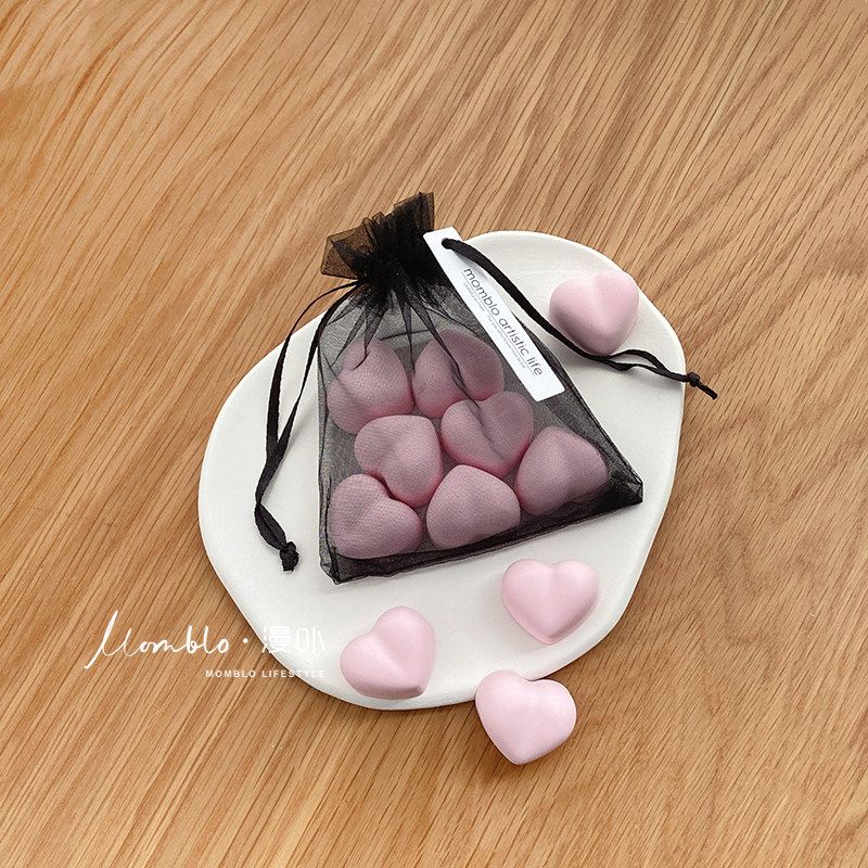 

Heart Household Sachet Deodorant Handmade Essential Oil Car Pink