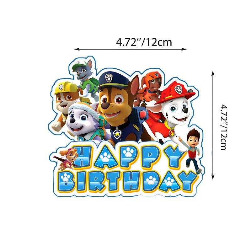 

Patrol Cake Topper Skye Birthday Decoration Theme Party Children Supplies Baby Shower PAW Play Entertaining Safe Kid Friendly Fun