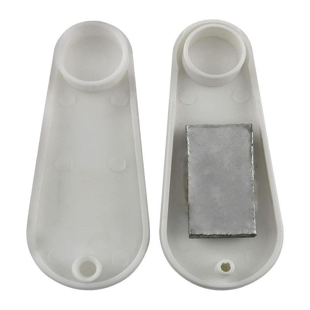 5 Pieces Cord Weights for Vertical Blind Professional Cord Vertical Blind for Drapes Curtain Chain Roller Blind Window Shutter