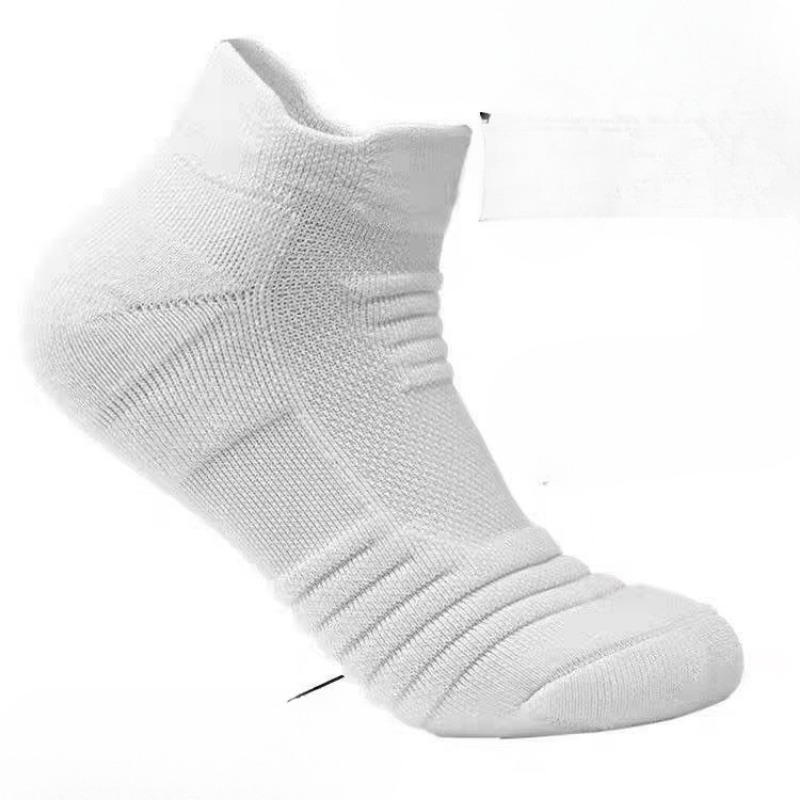 Basketball Socks, Men's Professional Sports Socks, Thickened Towel Bottom Short Socks, Mesh Breathable Running Socks, Outdoor