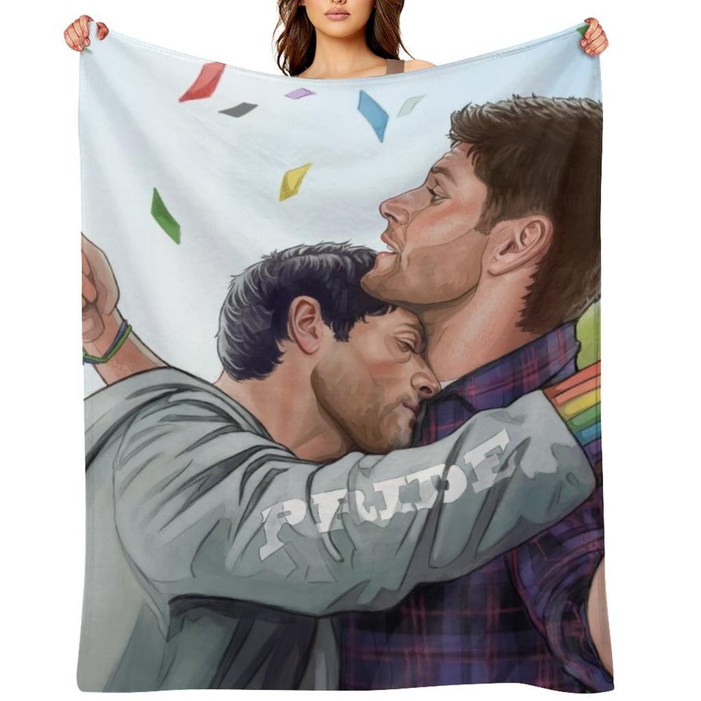 Pride 2021 Throw Blanket Blankets Ands Furry Stuffeds Plaid On the Sofa Blankets