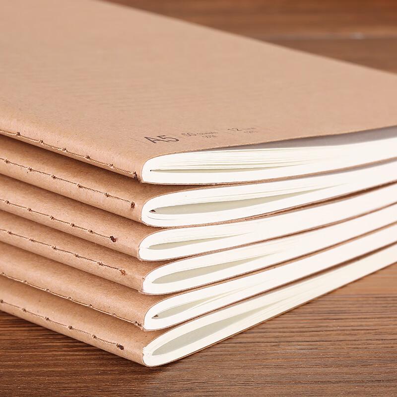 Kraft Paper Softcover Notebook Set