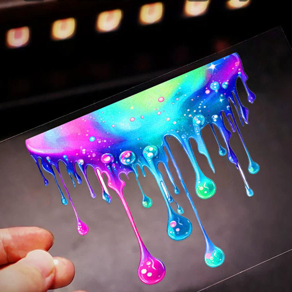 personalizes Fluid Paint Car Sticker Colorful Fluid Auto Sticker excellent for Auto Enthusiasts Seeking Distinctive Style