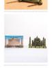 Taj Mahal Metal Craft Model - Architectural Landmark Souvenir Ornament