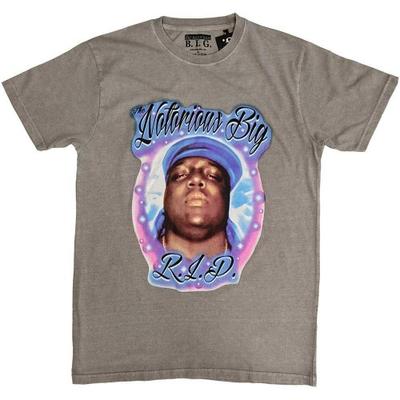 Biggie Smalls Unisex Adult RIP Airbrush T-Shirt