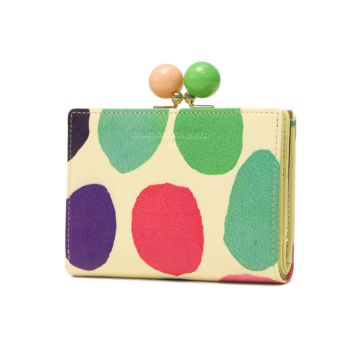 

Tsumori Chisato Clasp Wallet, Middle Wallet, Colorful Zoom Dot