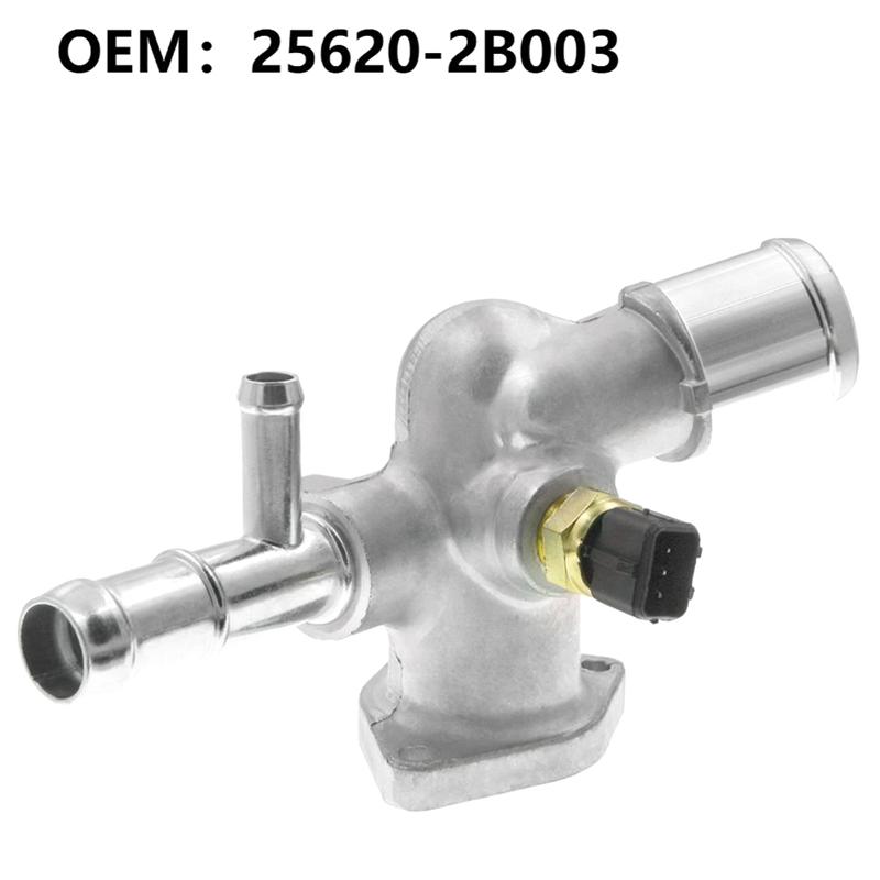 New Thermostat Housing 25620-2B003,25600-2B003 For Hyundai Accent Avante Elantra Solaris I20 I30 Kia Rio Soul Parts