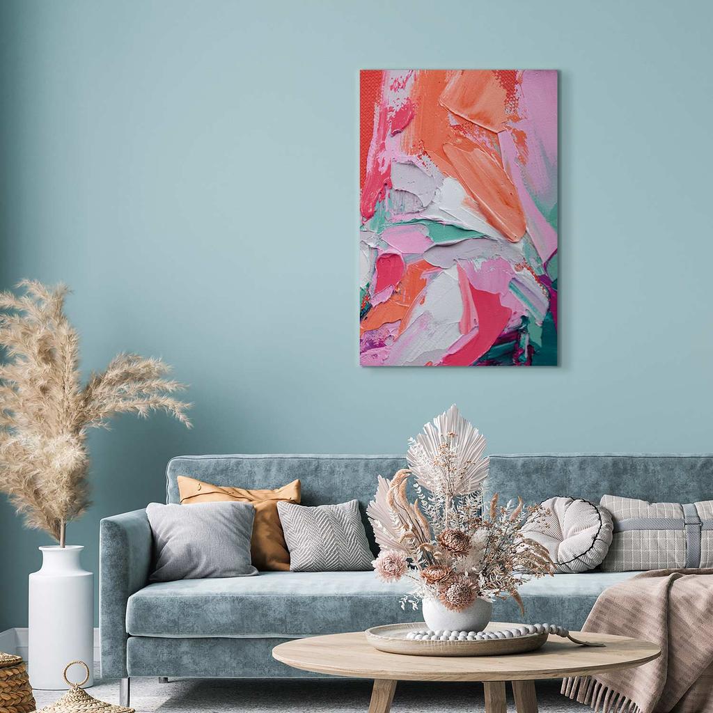 Painting - Energetic Colors - Abstract Composition With Intense Colors