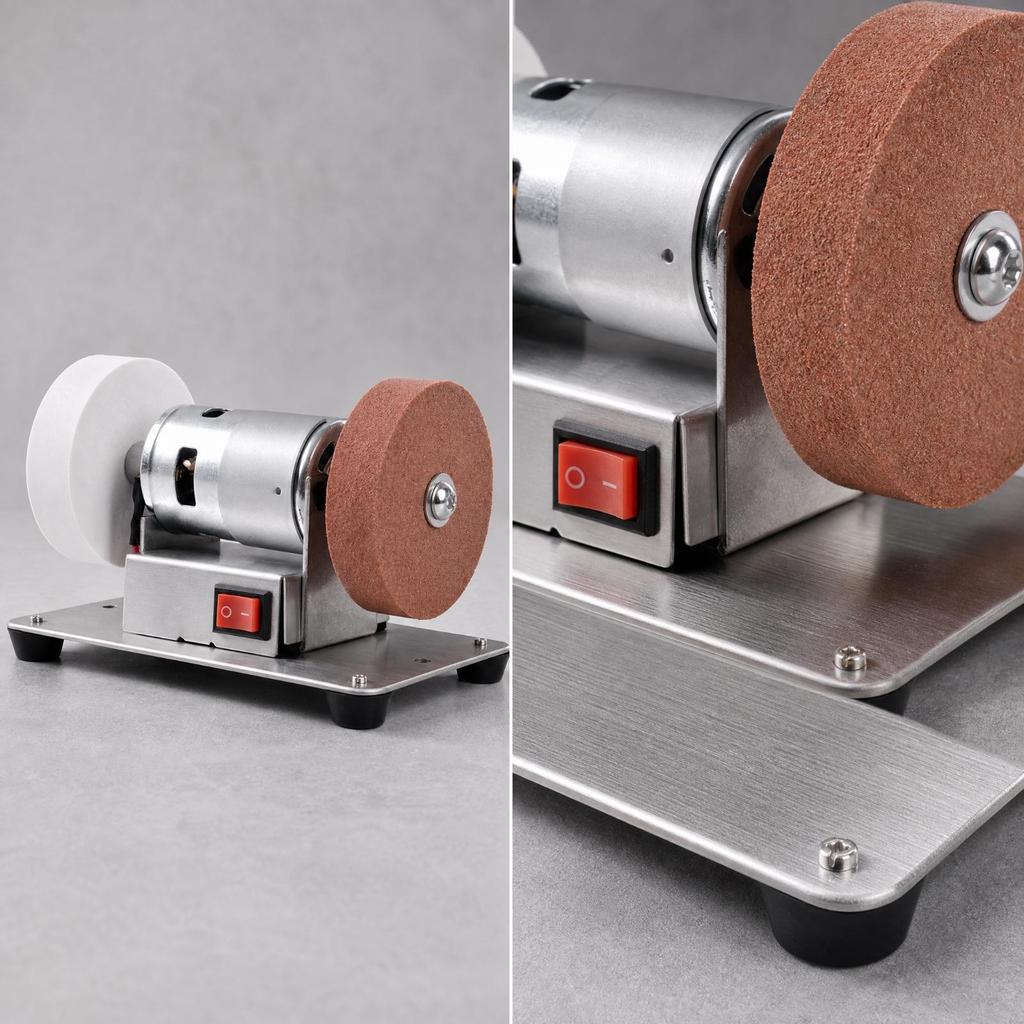 12V Bench Space-Saving with Suction Feet Low-Profile Power Tool for DIY
