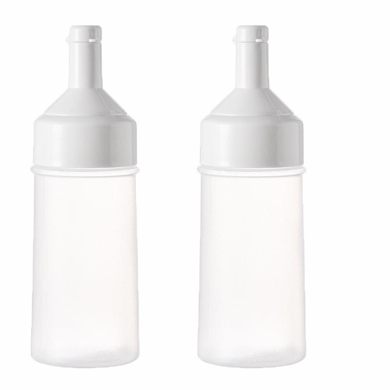 2pcs 250ml Squeeze Oil Bottle Dispenser Oil Spray Bottle Condiment Cooking Ketchup Mustard Vinegar Olive Oil Kitchen Gadgets