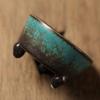 Japanese Style Ceramic Incense Burner Kiln Change Three-legged Incense Holder Indoor Aromatherapy Burner