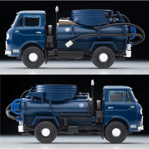 Tomytec Tomica Limited Vintage LV-211a Mazda E2000 Vacuum Truck, Navy Blue, Finished Product