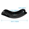 Motorcycle Black Rear Fender Mudguard Mud Guard Cover For Harley Touring Road King CVO Electra Glide Street Glide FLHR 2009-2020