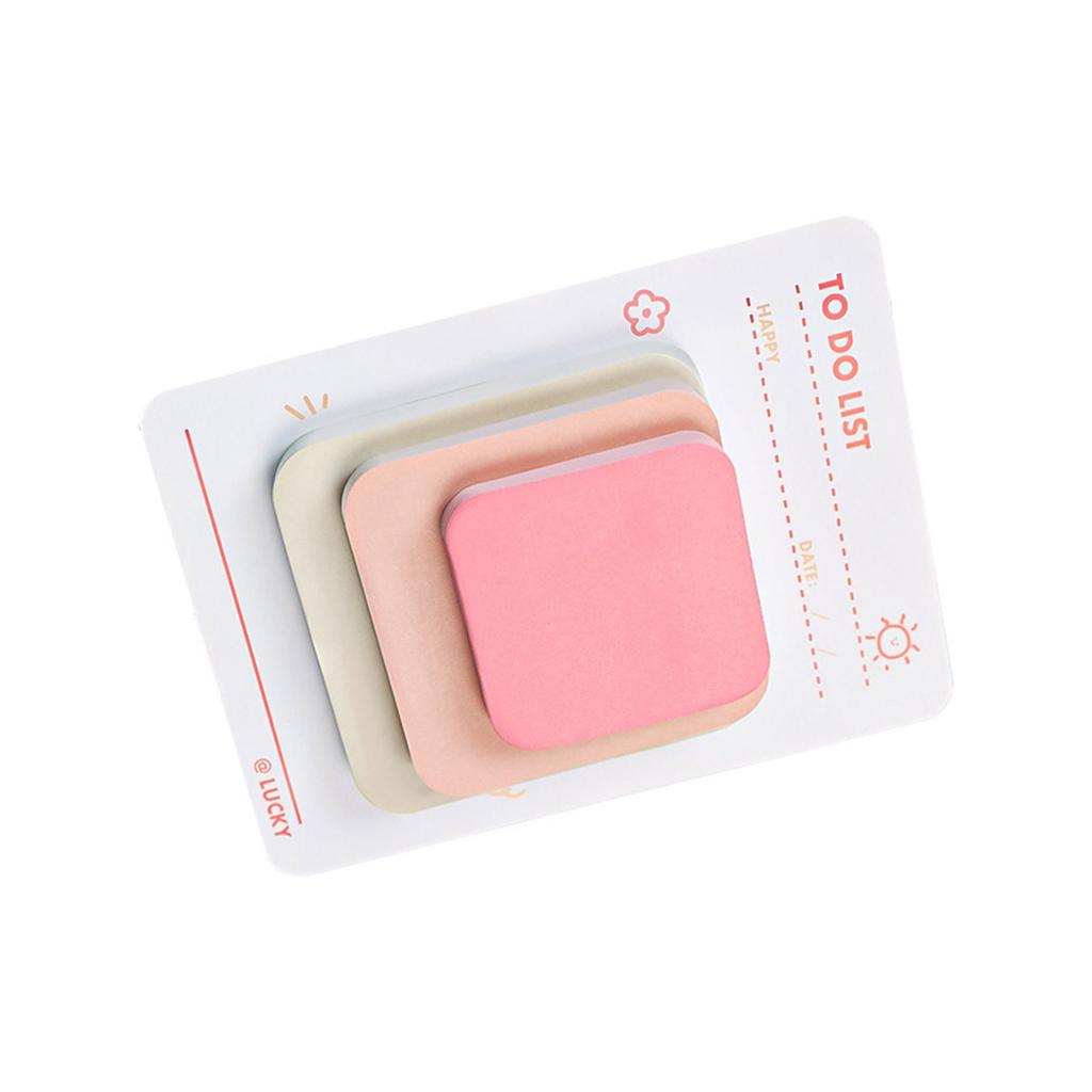 Liebevolle Haftnotizen Einfacher Notizblock Ästhetische Haftnotiz Bunte Notizblöcke Schulbedarf für Schüler Lehrer