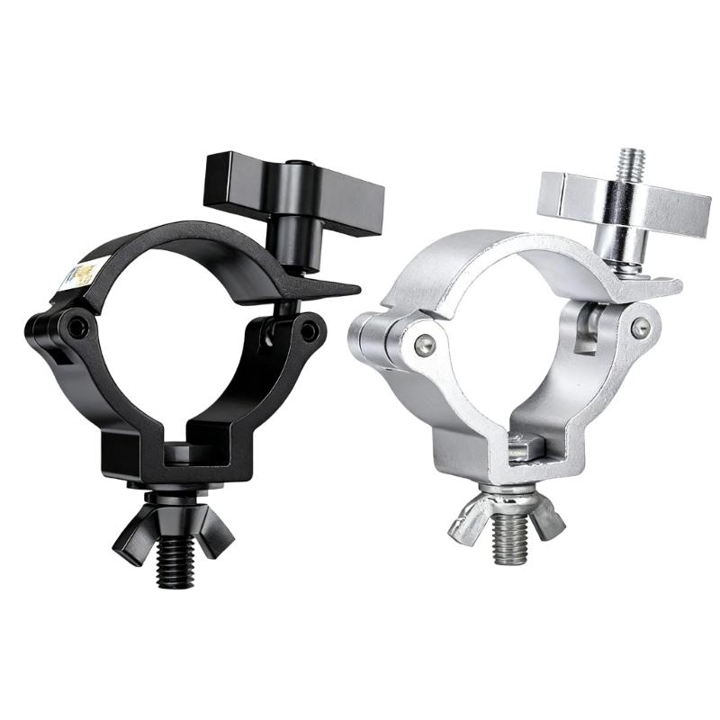 Heavy Type Light Fixture Clamp For 32mm To 35mm Pipe Secure Mounting Aluminum Magnesium Alloys
