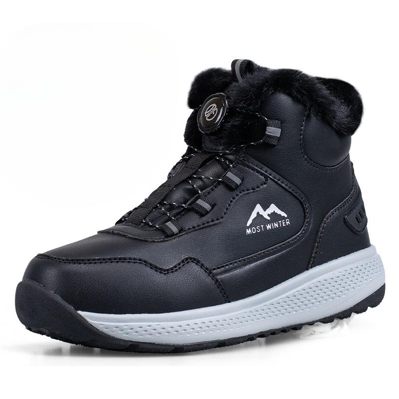 Nové Vodotěsné a Teplé Dámské Tenisky Plus Sametem Polstrované Protiskluzové Pohodlné Dámské a Pánské Boty