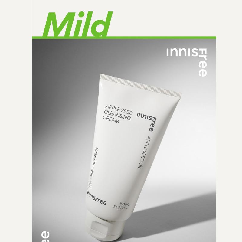 Innisfree Apple Seed Cleansing Cream 150ml - Cleanse & Refresh (3 Options)