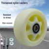 Durable Nylon Universal Casters for Trolleys - Sizes: 3", 4", 5", 6", 8"