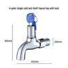 Anti-Theft Full Copper Mop Pool Faucet with Key