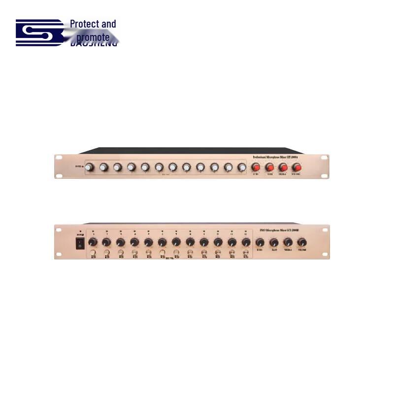 Baosheng 12-Channel Audio/Video Conference Mixer (CN version)