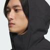 Adidas Martial Series Hooded Zip-Up Long Sleeve Waterproof Windproof Breathable Jacket Men Jackets Black JI8696