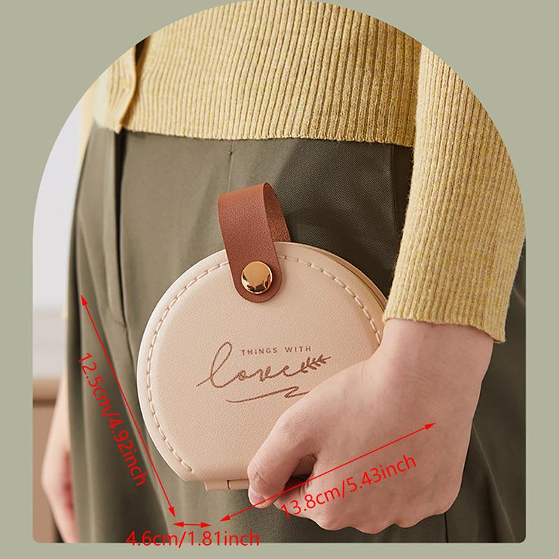 Portable Sewing Kit Needle Thread Button Pin Scissor Thimble Combination Set Pu Leather Case Mini Sewing Thread Accessories