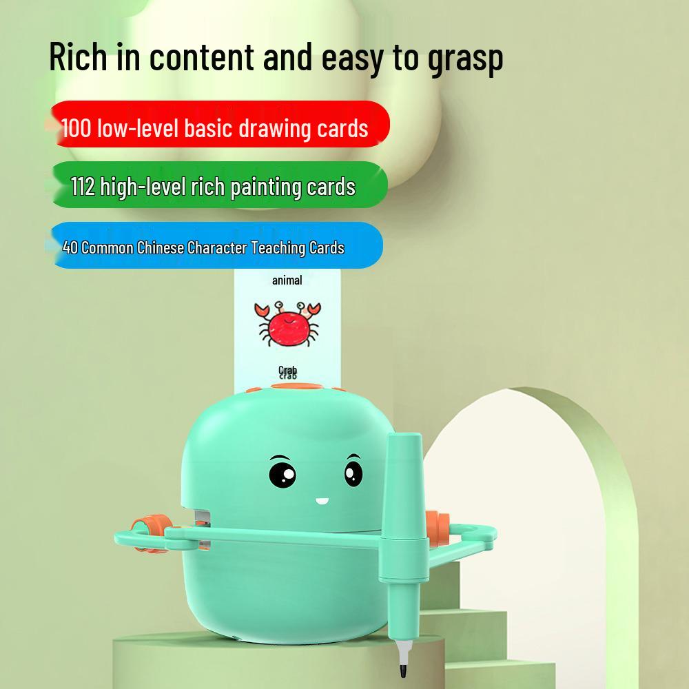 Hot-Selling Smart Drawing Robot: Educational Toy for Boys & Girls