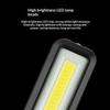 Adjustable COB LED Work Light USB Rechargeable Magnetic Portable Torch for Car Repair Garage Mechanic Lighting