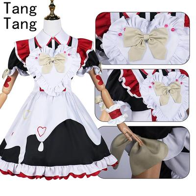 Ysir Needy Girl Overdose Anime Cosplay TangTang Maid Attire Costumes Full Set