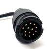 Trailer Electrical Part Adapter 12V Cable-Linked Design for Light Hookup, Towing Wiring Replacement, and 1 Pack Use