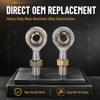 2Pcs Left Right Hand Thread Rod End Joint Bearing M10 Thread Rod End Bearing  For ATV