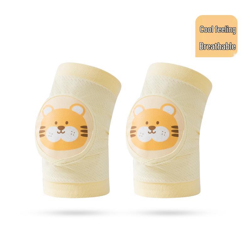 25 Baby Knee Pads: Anti-Fall Crawling Gear for Infants and Kids, Breathable Mesh, Summer Style